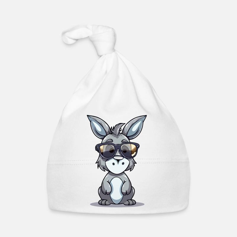 Tom l'âne Bonnet bio Bébé