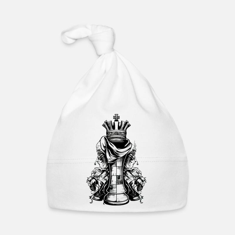 Herr König des Schachs Baby Bio-Mütze