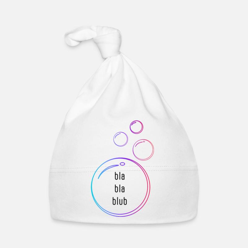 bla bla blub Baby Bio-Mütze