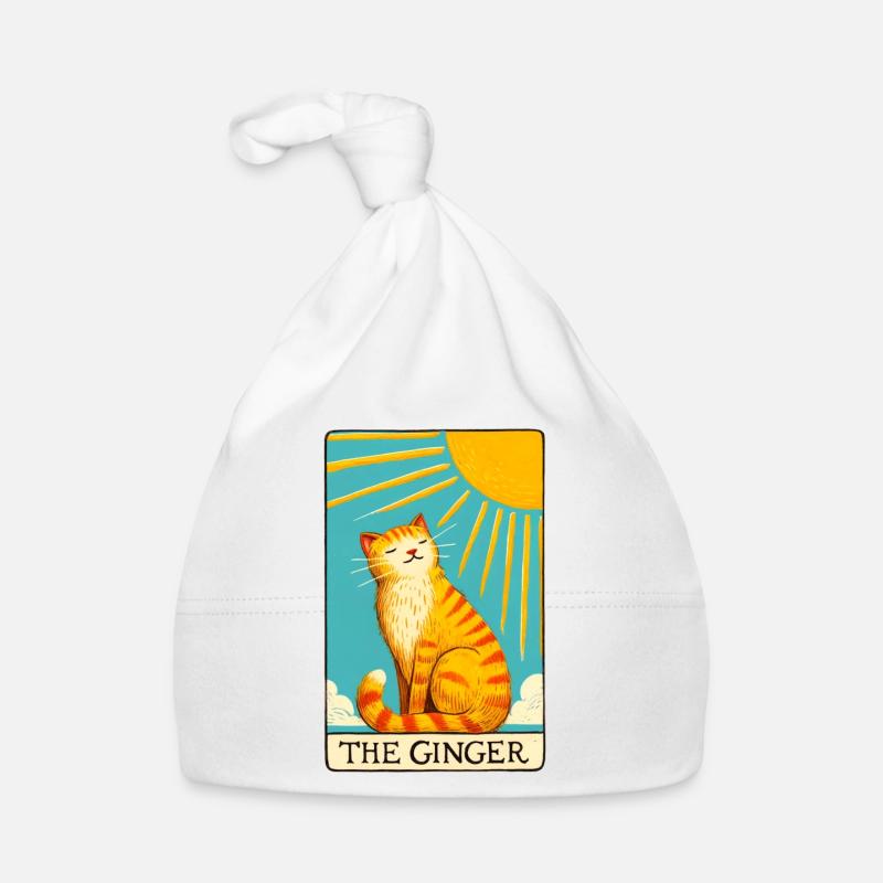 Tarot Le Chat Gingembre Bonnet bio Bébé