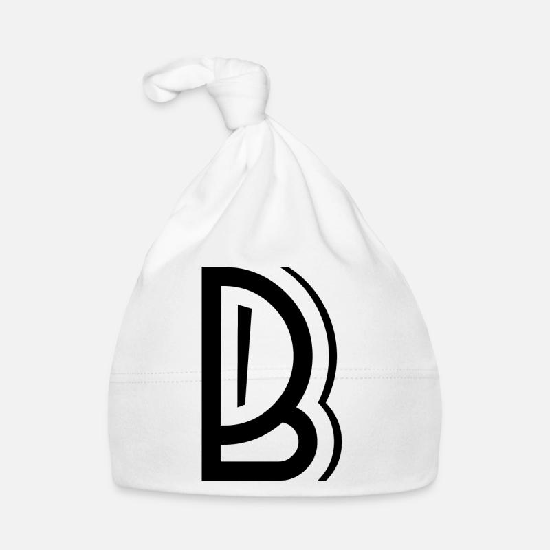 Buchstabe B Baby Bio-Mütze