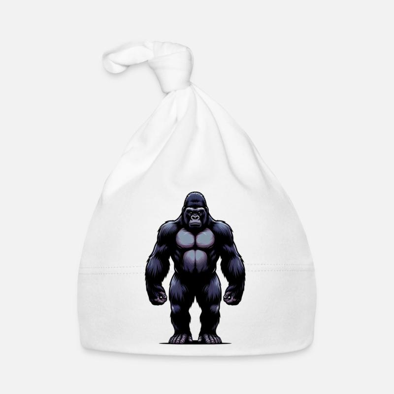 Gorilla Baby Bio-Mütze