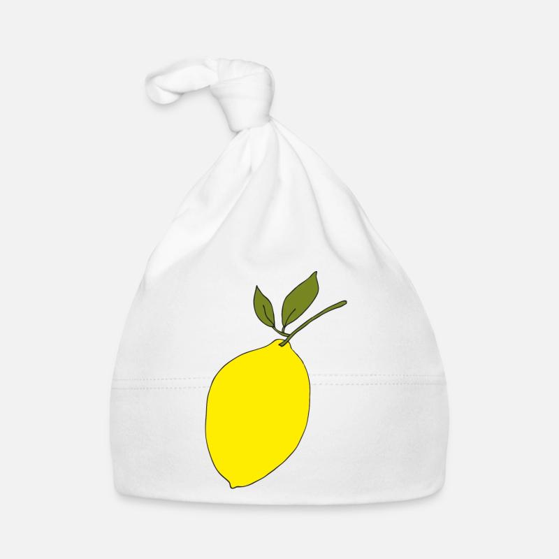 zitrone Baby Bio-Mütze