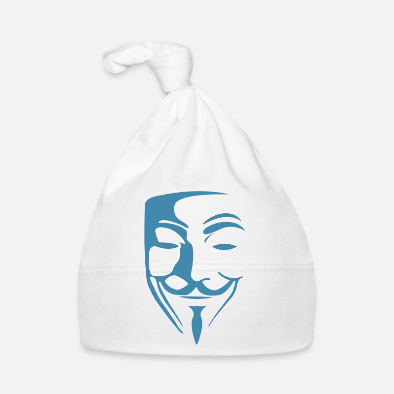 anonymous maske Baby Bio-Mütze