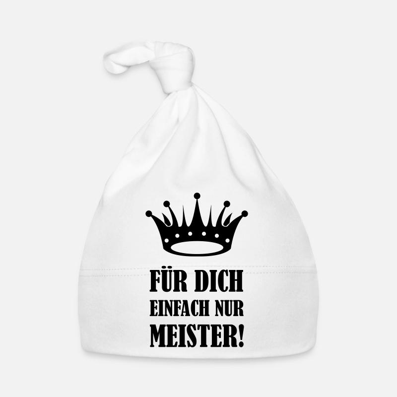 Für dich einfach nur Meister Baby Bio-Mütze