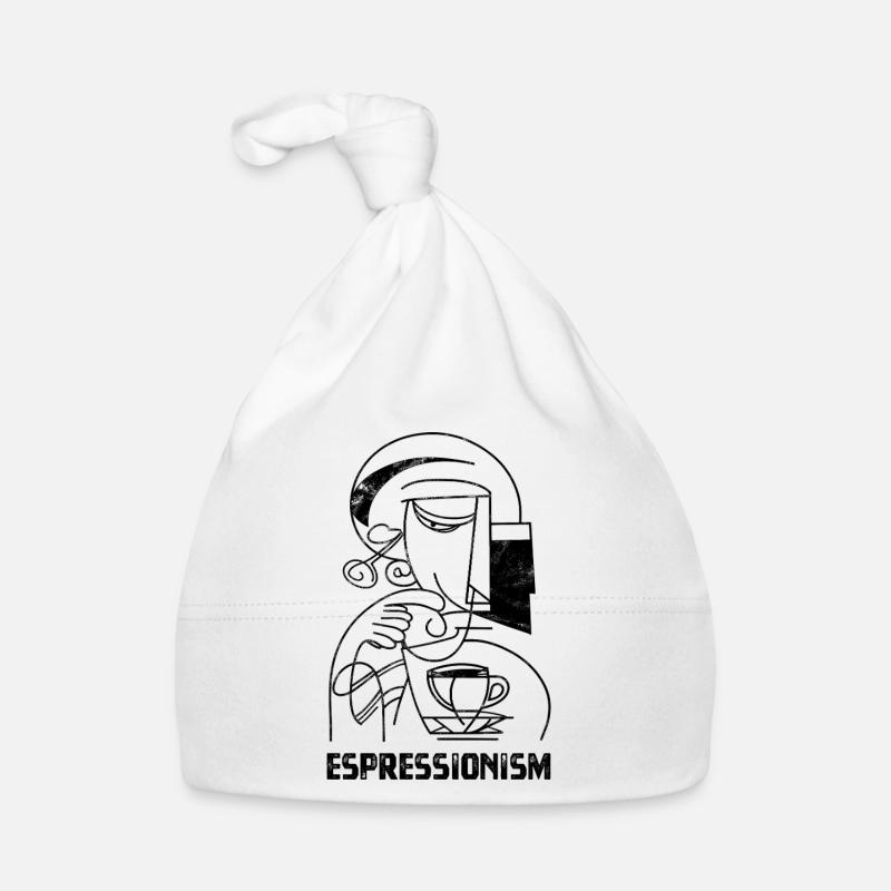 Espressionism - Espresso - Drinking Coffee Organic Baby Cap