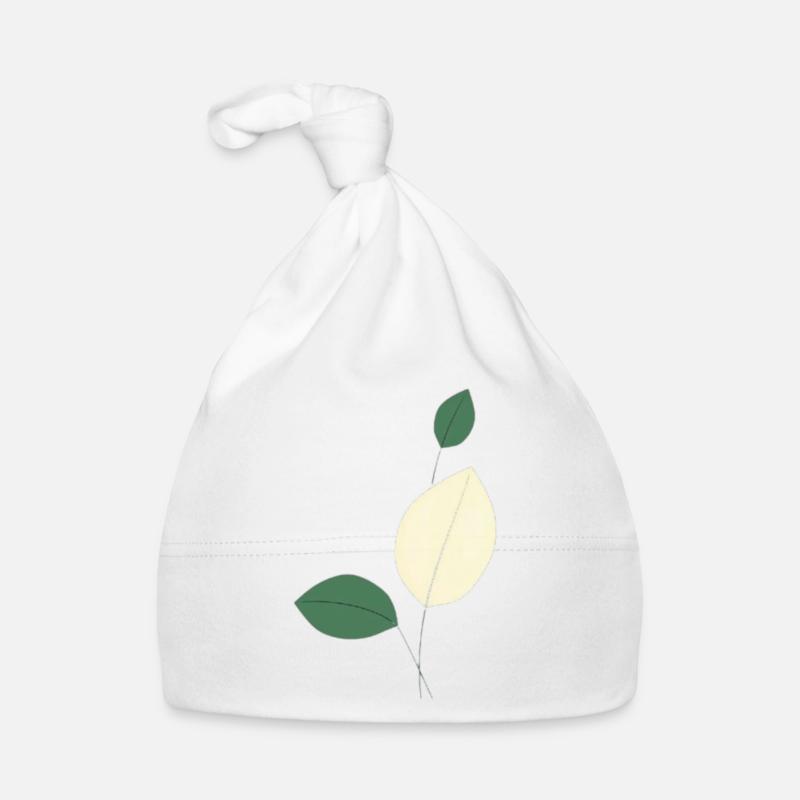 Foglie Cappellino ecologico per neonato