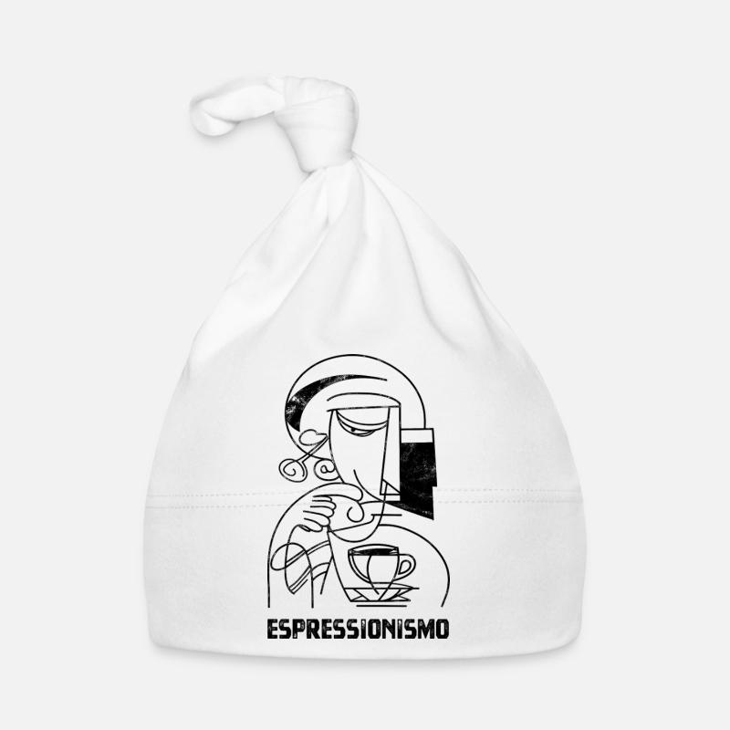 Espressionism - Espresso - Drinking Coffee Organic Baby Cap