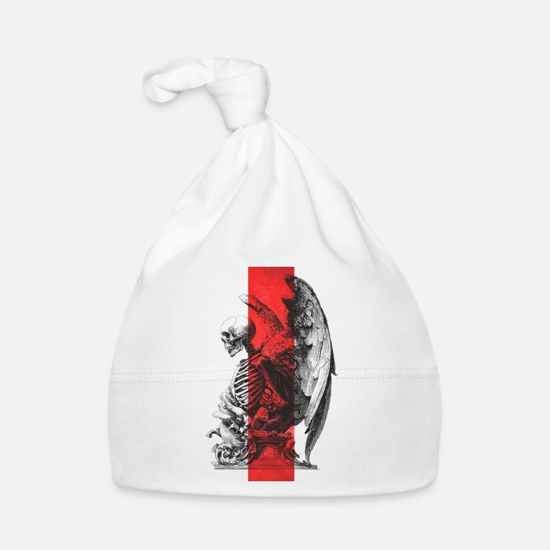 Statue de squelette Bonnet bio Bébé