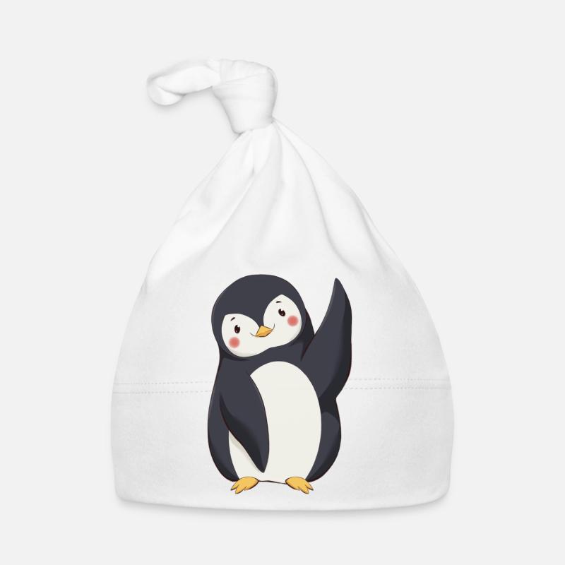 Pinguin Baby Bio-Mütze