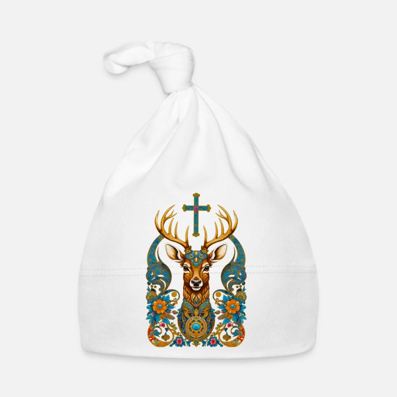 Deer Organic Baby Cap