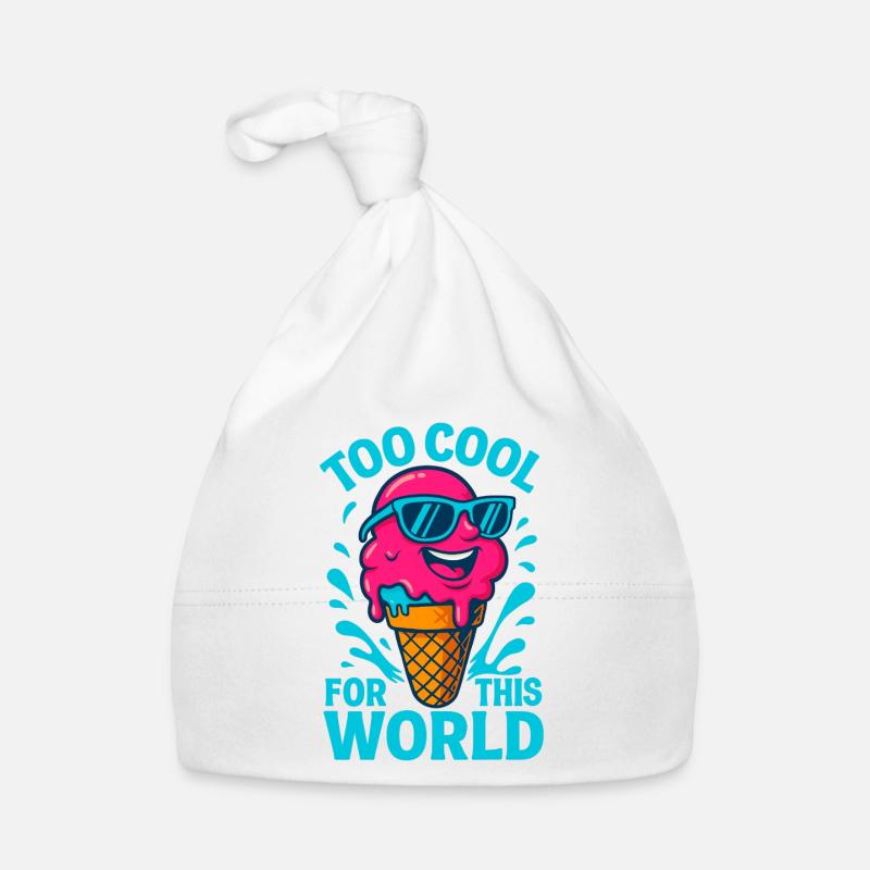 Glace stylée Too Cool For This World fun Bonnet bio Bébé