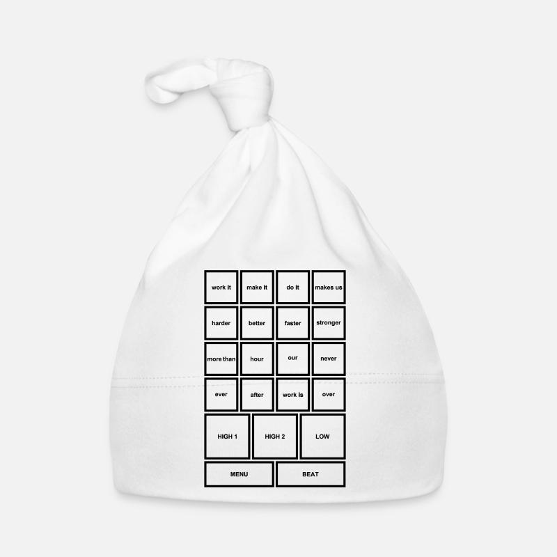 Work It – Motivation, Power & Progress Organic Baby Cap