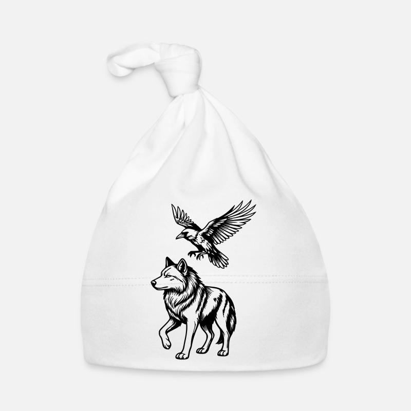 Wolf & Raven Organic Baby Cap