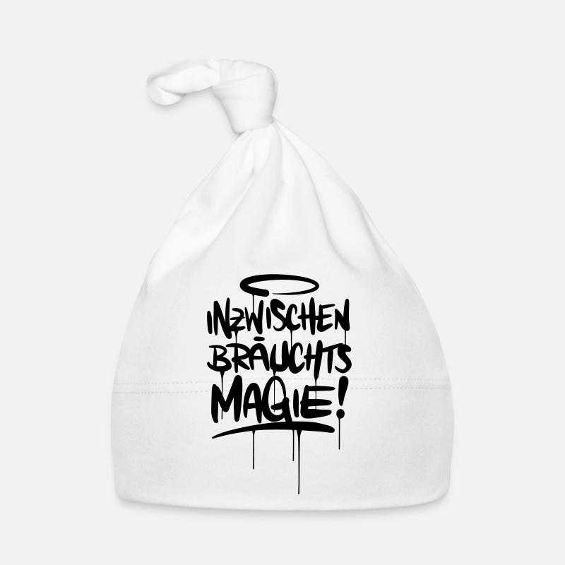 Magie Spruch Humor Baby Bio-Mütze