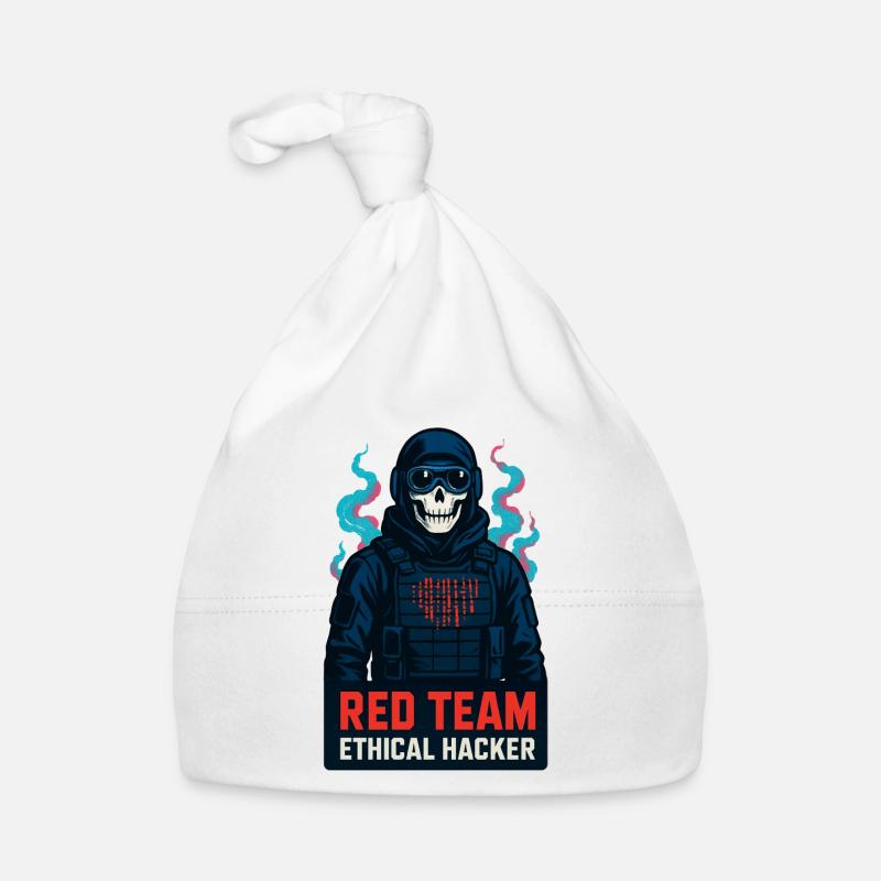 Cyber red team ethical hacker Organic Baby Cap