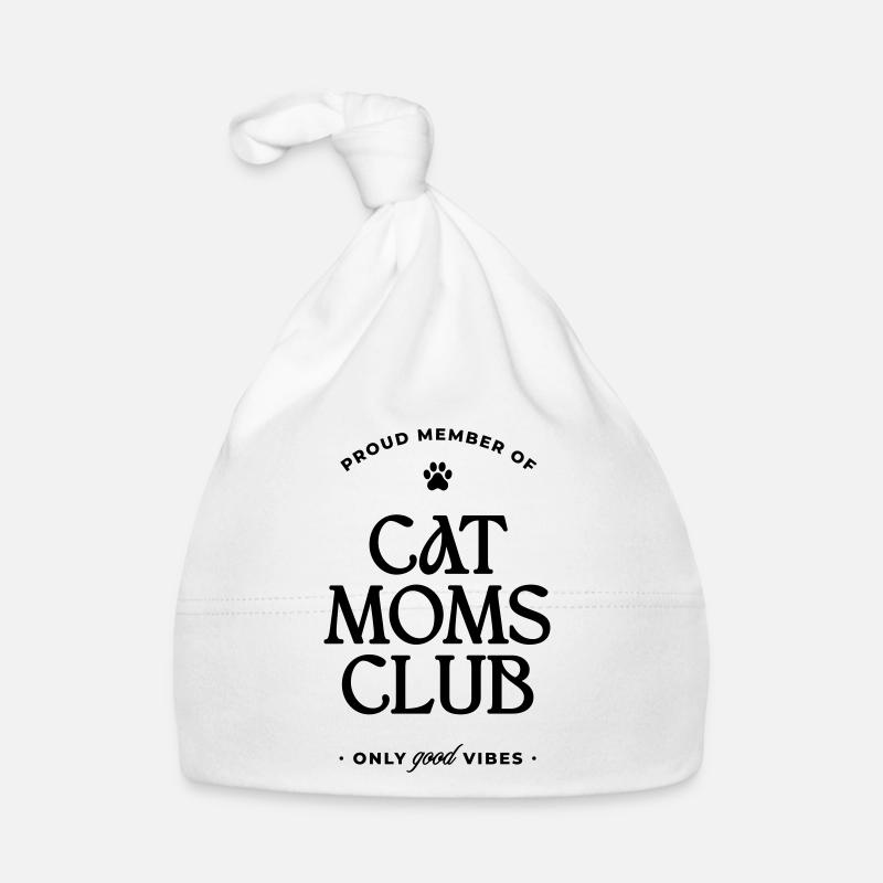 Cat Moms Club Baby Bio-Mütze