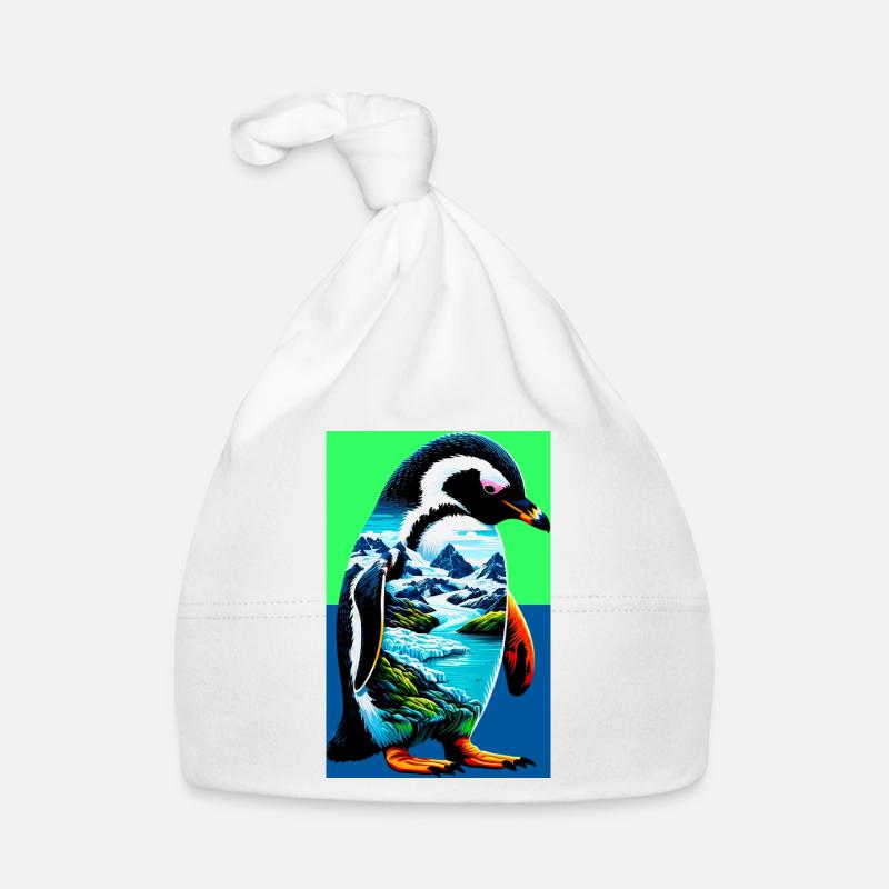Pinguin Baby Bio-Mütze