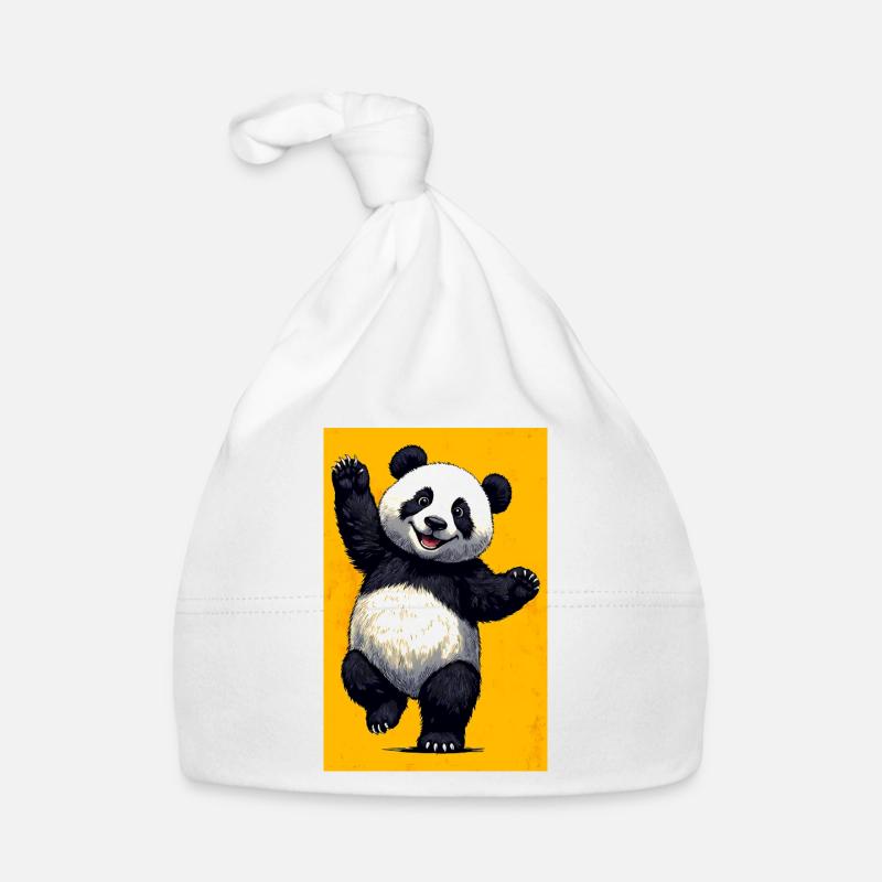 Panda Baby Bio-Mütze