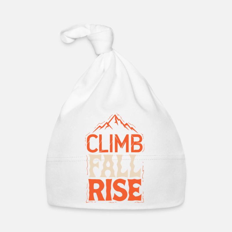 Mountain Climbing and Ascent Organic Baby Cap