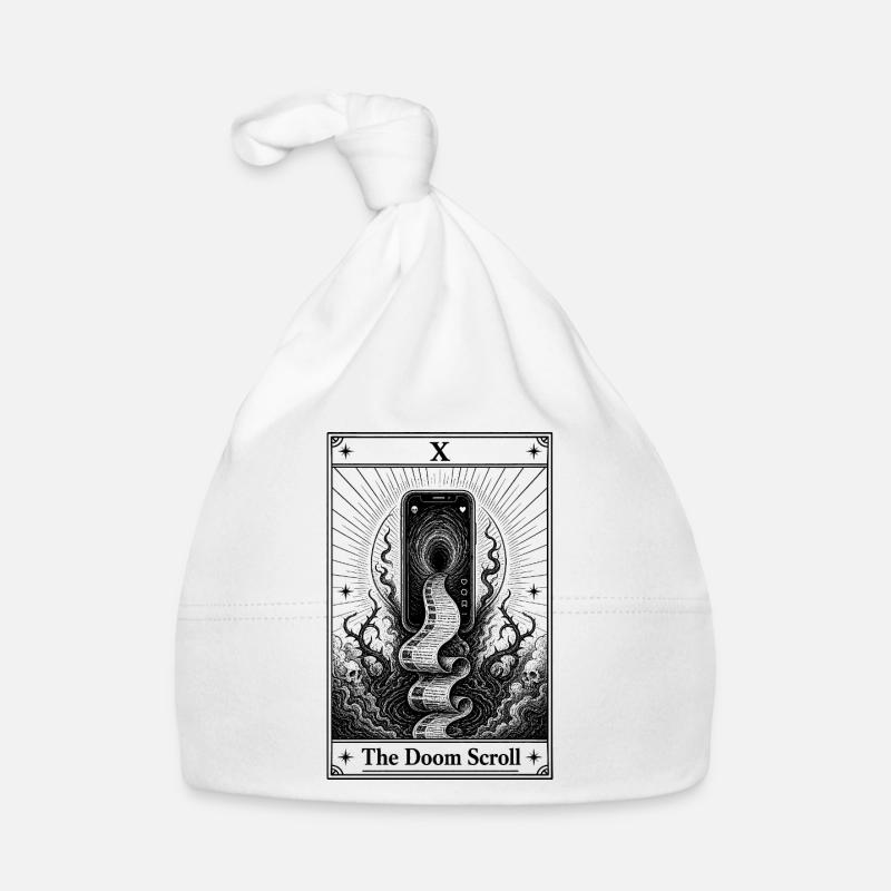 Doomscrolling | Tarot Card Everyday Organic Baby Cap