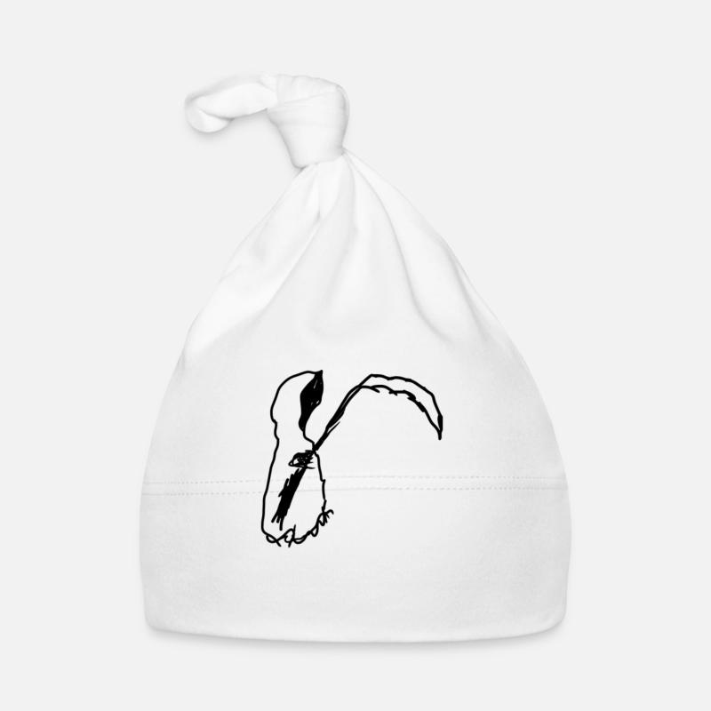 Sensenmännchen Baby Bio-Mütze