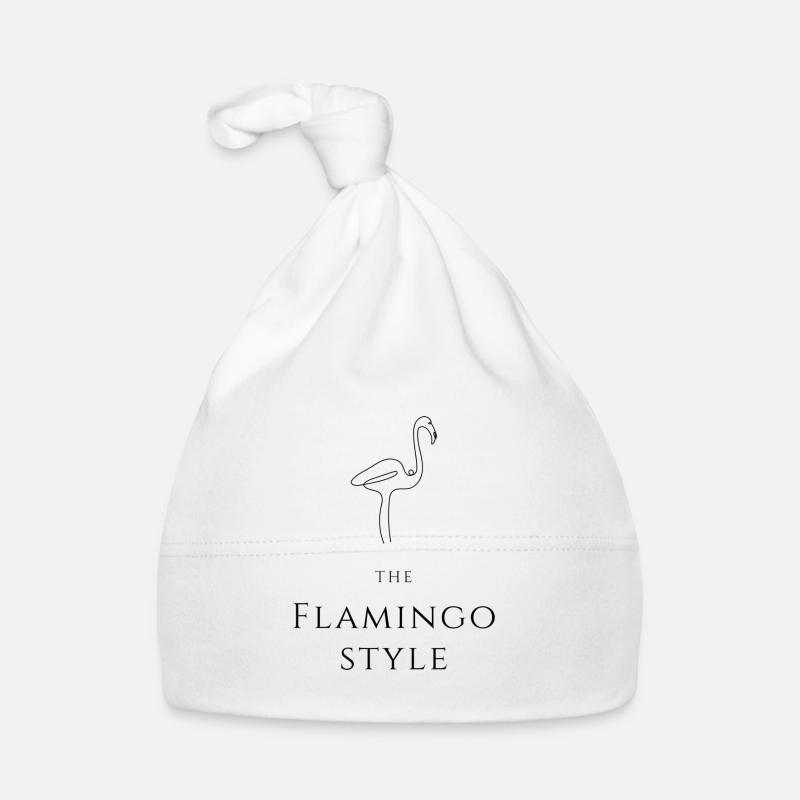 Flamingo style Organic Baby Cap
