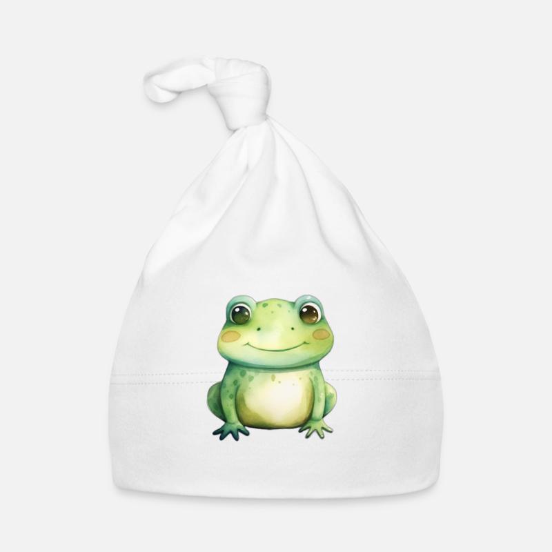 Frog class class frog in primary school Organic Baby Cap