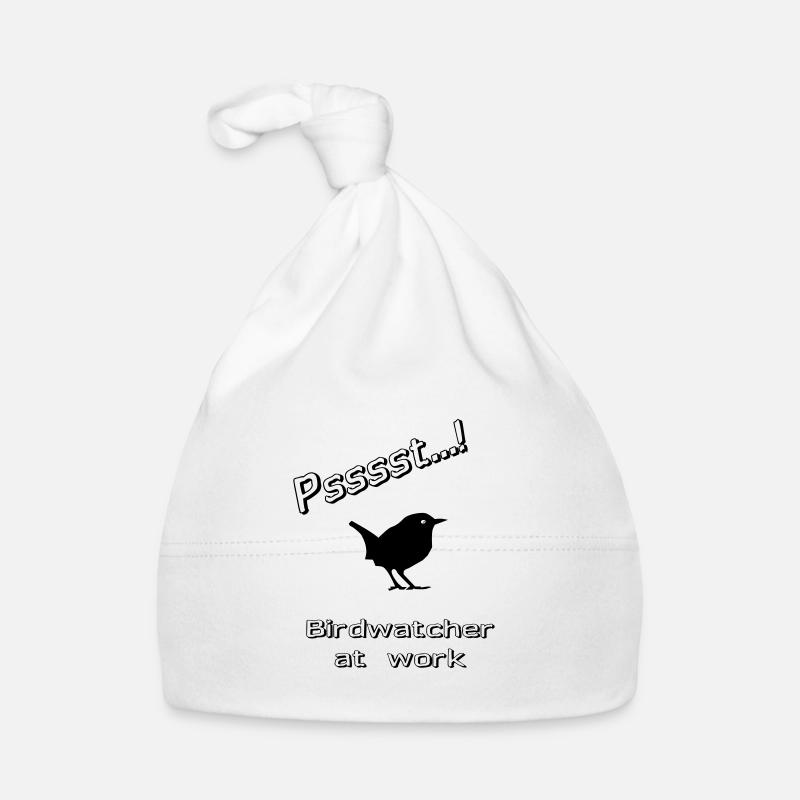 Birdwatcher au travail - Troglodyte Bonnet bio Bébé