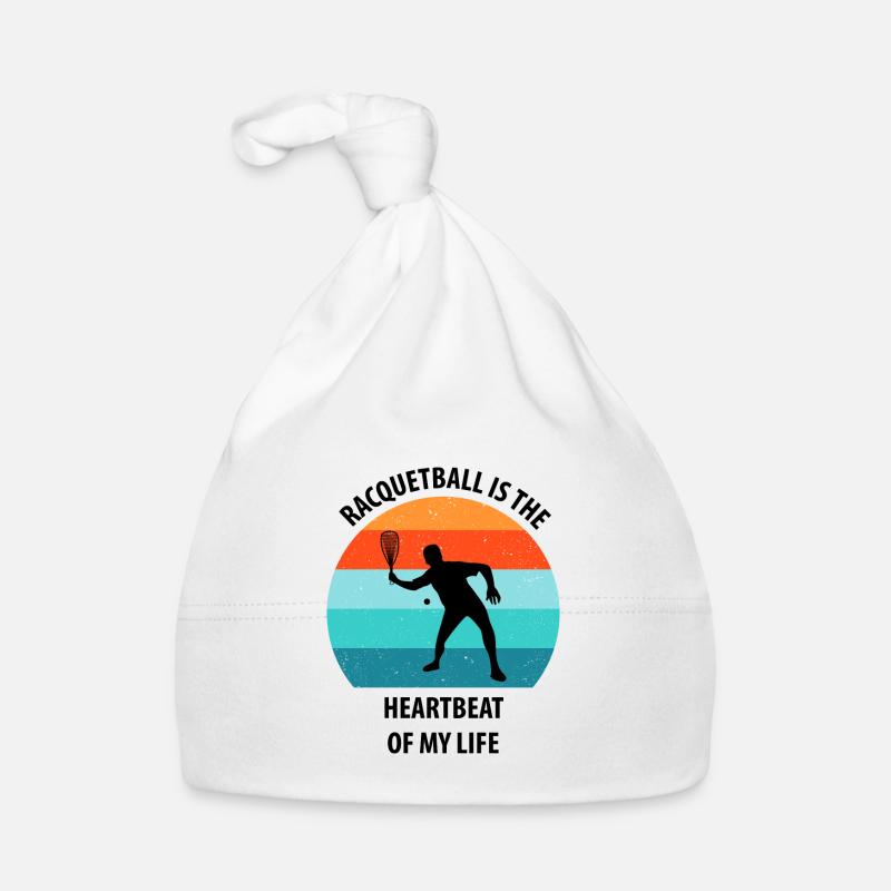 Racqueetball Baby Bio-Mütze
