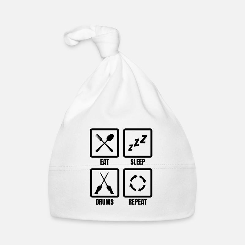 Drummer Schedule Organic Baby Cap