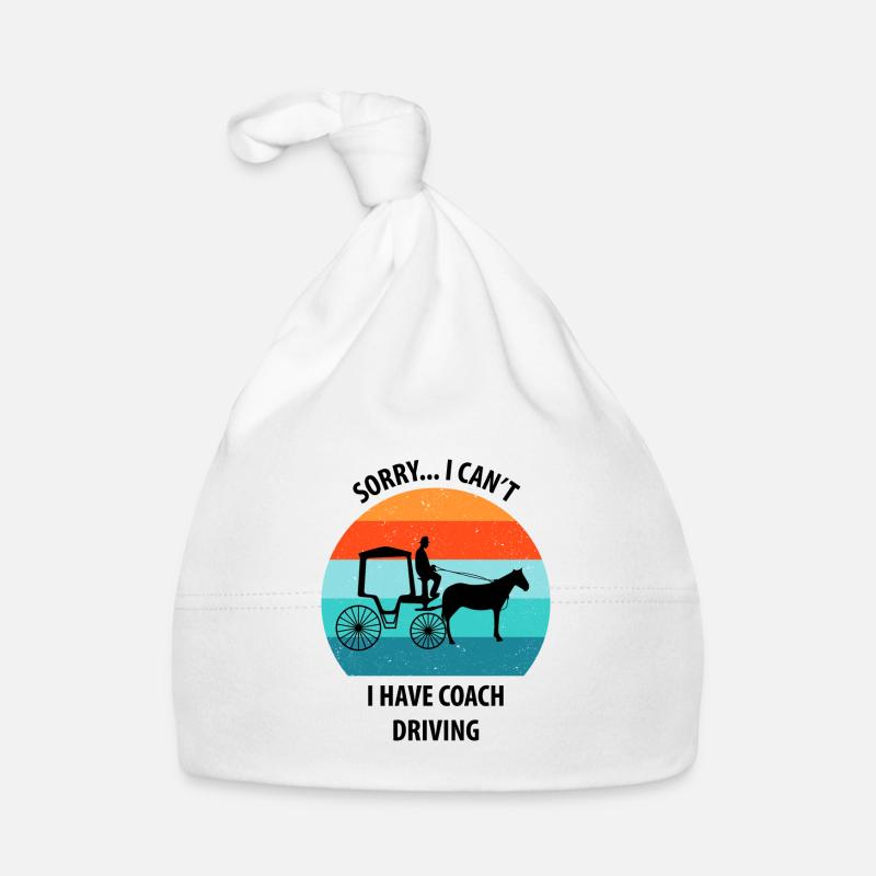 Calèche de cocher Calèche tirée par des chevaux Calèche Bonnet bio Bébé