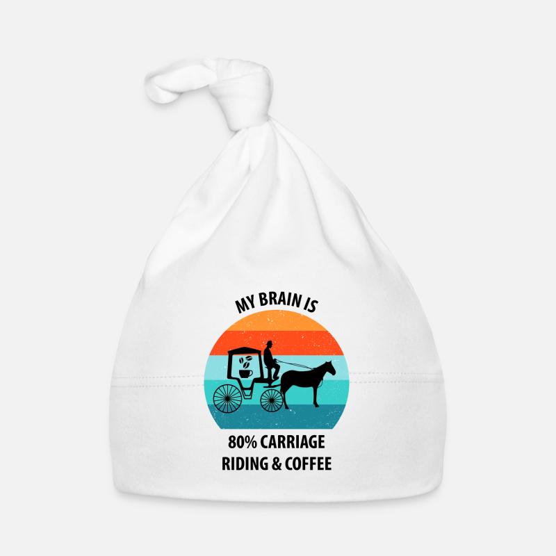 Cocher Calèche Calèche Café Bonnet bio Bébé
