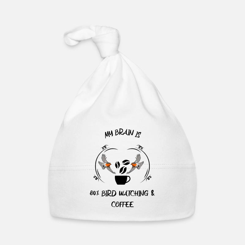 Bird Watching Bird Watching Birding Coffee Organic Baby Cap