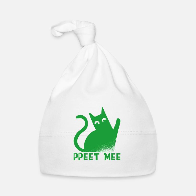 Pet me, chat chaton Bonnet bio Bébé