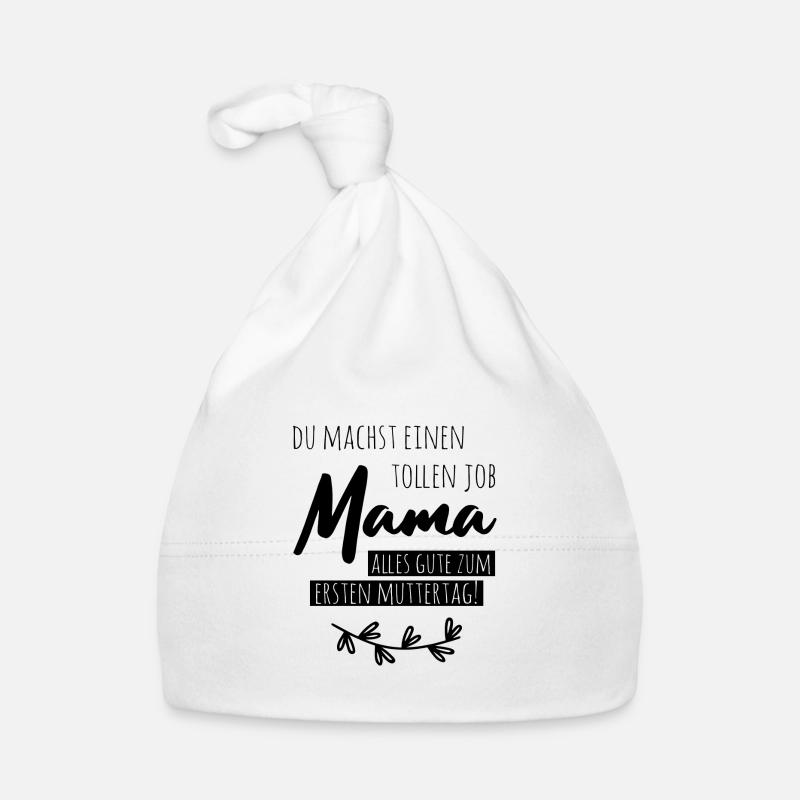 Alles Gute zum ersten Muttertag! Baby Bio-Mütze