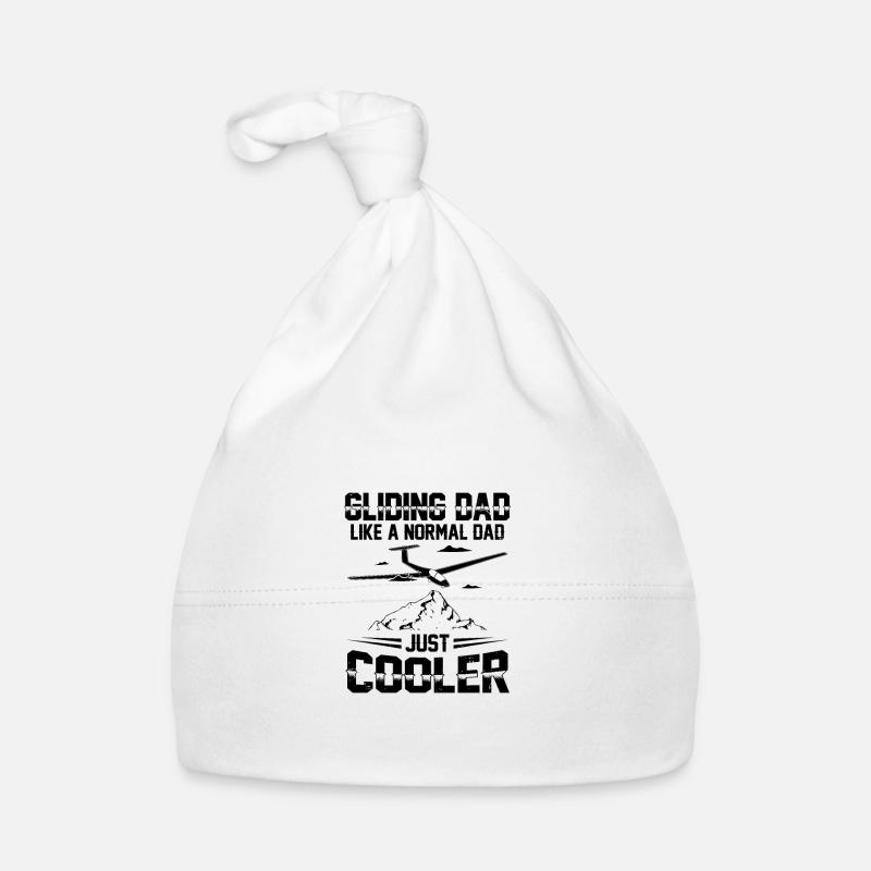 Glider Glider Gliding Glider Pilot Cadeau Bonnet bio Bébé