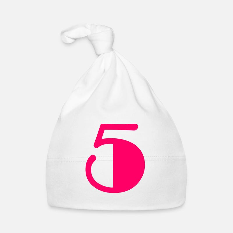 5. 5 ANS. 5e ANNIVERSAIRE. ANNIVERSAIRE 5 ANS Bonnet bio Bébé