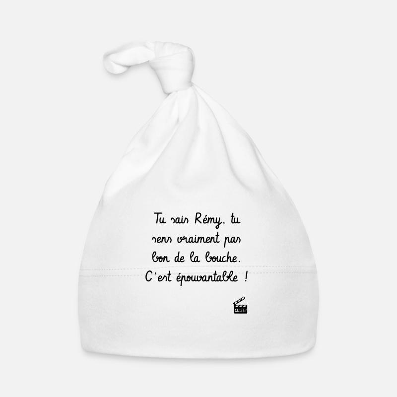 C'est arrivé près de chez vous - Réplique culte - Bonnet bio Bébé - blanc