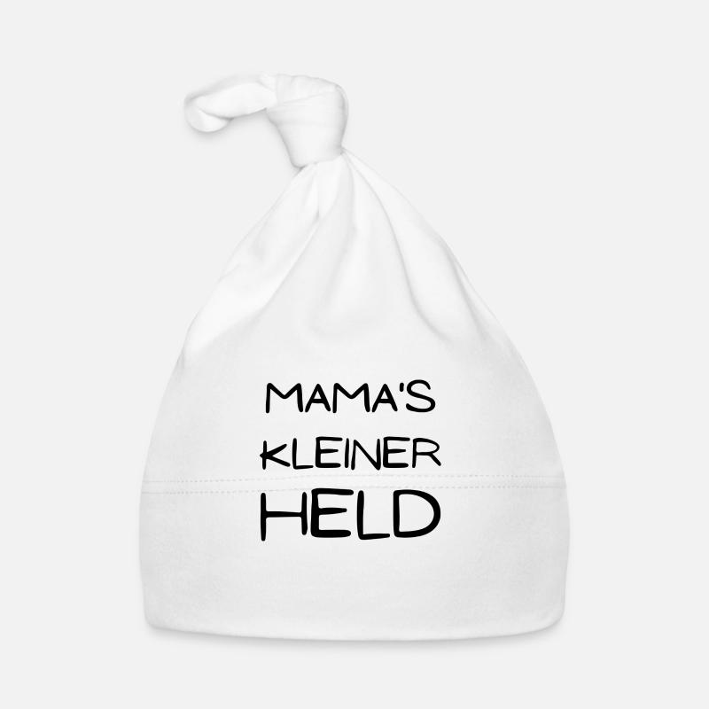 Mama's kleiner Held Baby Bio-Mütze
