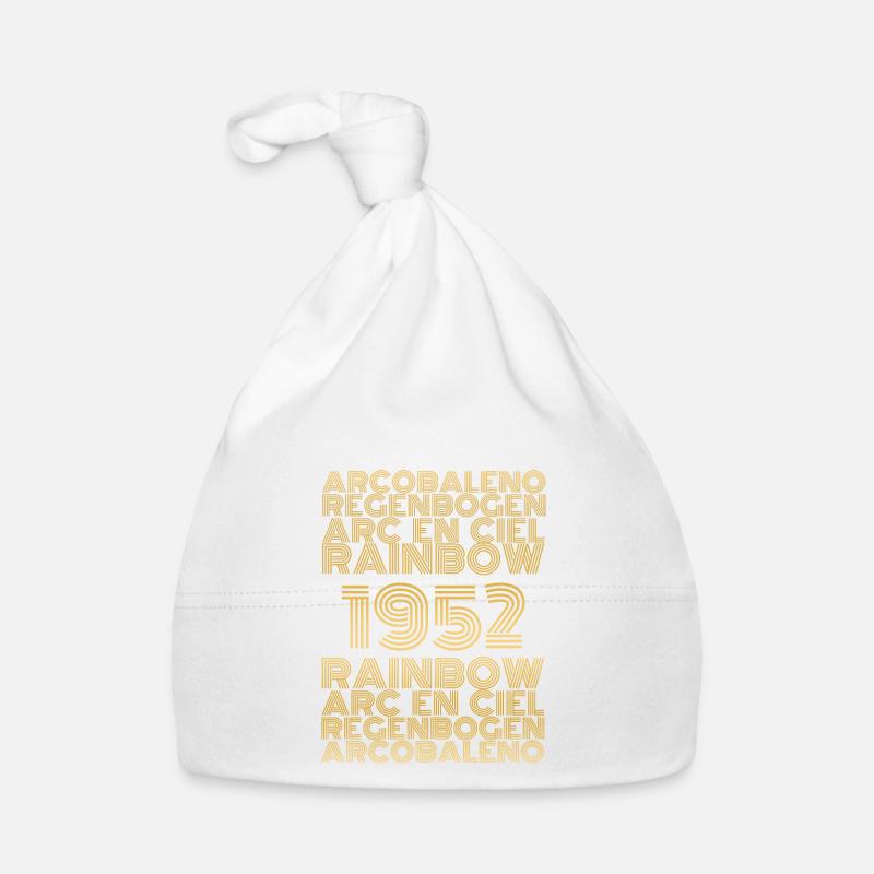Rainbow 1952 Organic Baby Cap