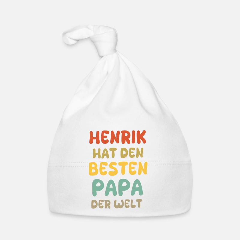 Gift for Henrik Organic Baby Cap
