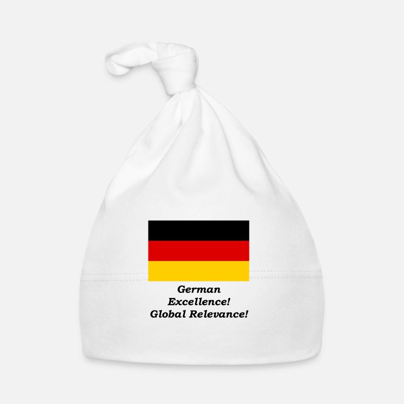 German Excellence! - Global Relevance! Baby Bio-Mütze