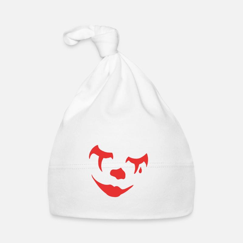 Sad Clown Entertainer Gift Organic Baby Cap