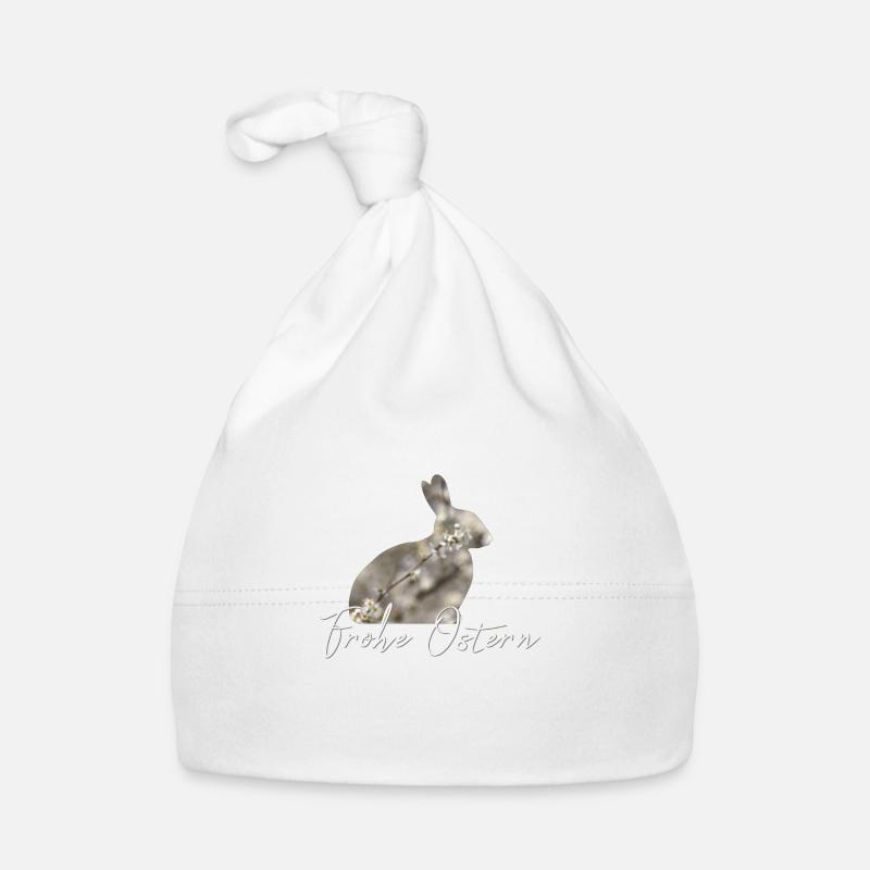 Joyeux lapin de Pâques Bonnet bio Bébé