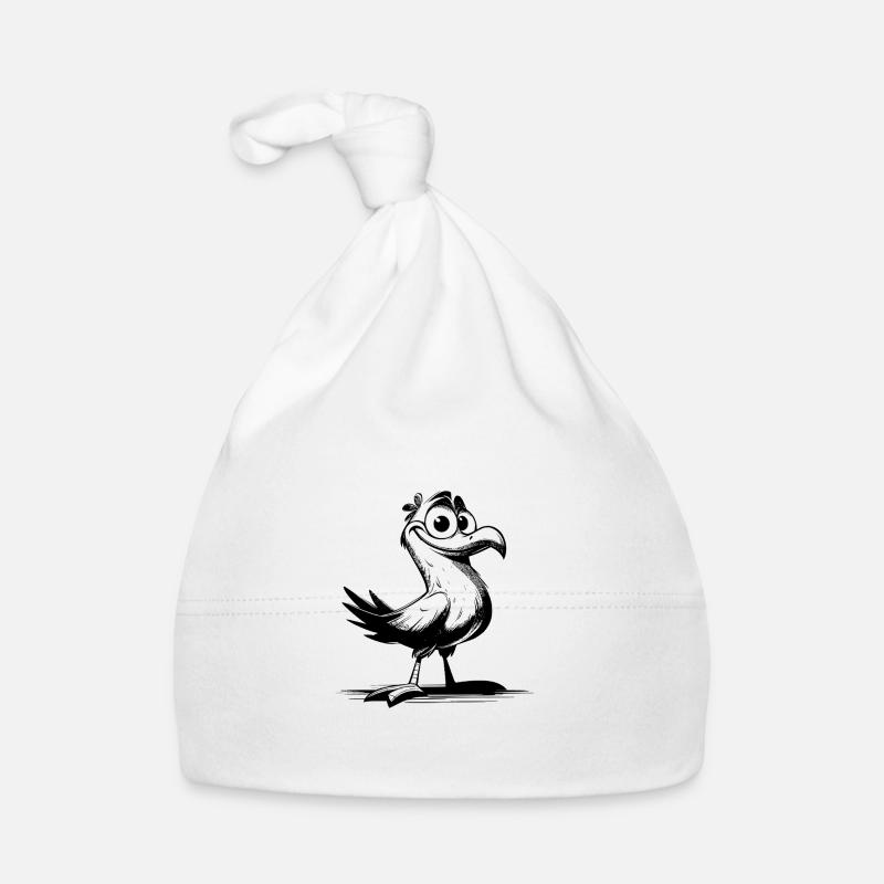 Chef Vogel ich fliege nicht ich stolziere Baby Bio-Mütze