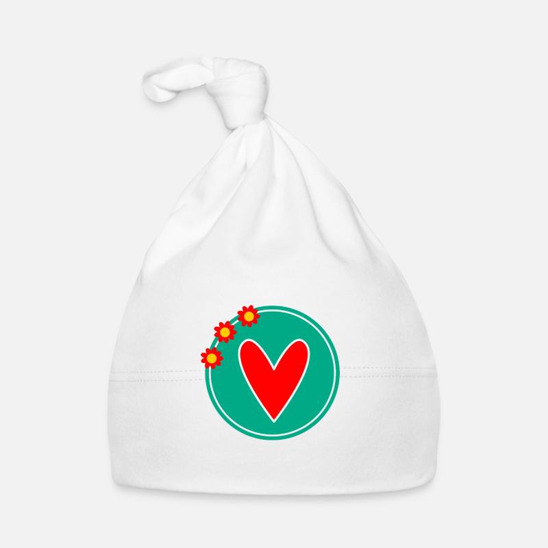 MAMA. MUTTERTAG. SCHÖNEN MUTTERTAG. ICH LIEBE DICH Baby Bio-Mütze