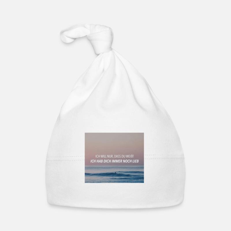 Ich will nur - Philipp Poisel Baby Bio-Mütze