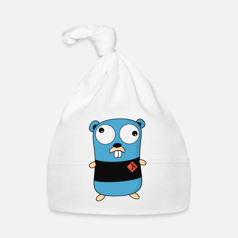 Glow Goopher - Baby Bio-Mütze - Weiß