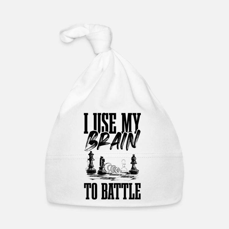 chess game Organic Baby Cap